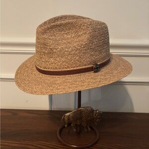 Men's Classic Brown Fedora Hat